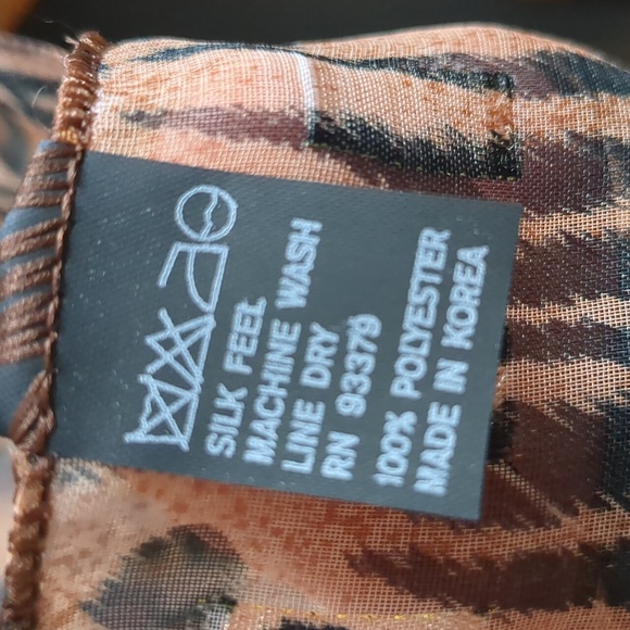 LEOPARD rectangular scarf - Picture 5 of 5